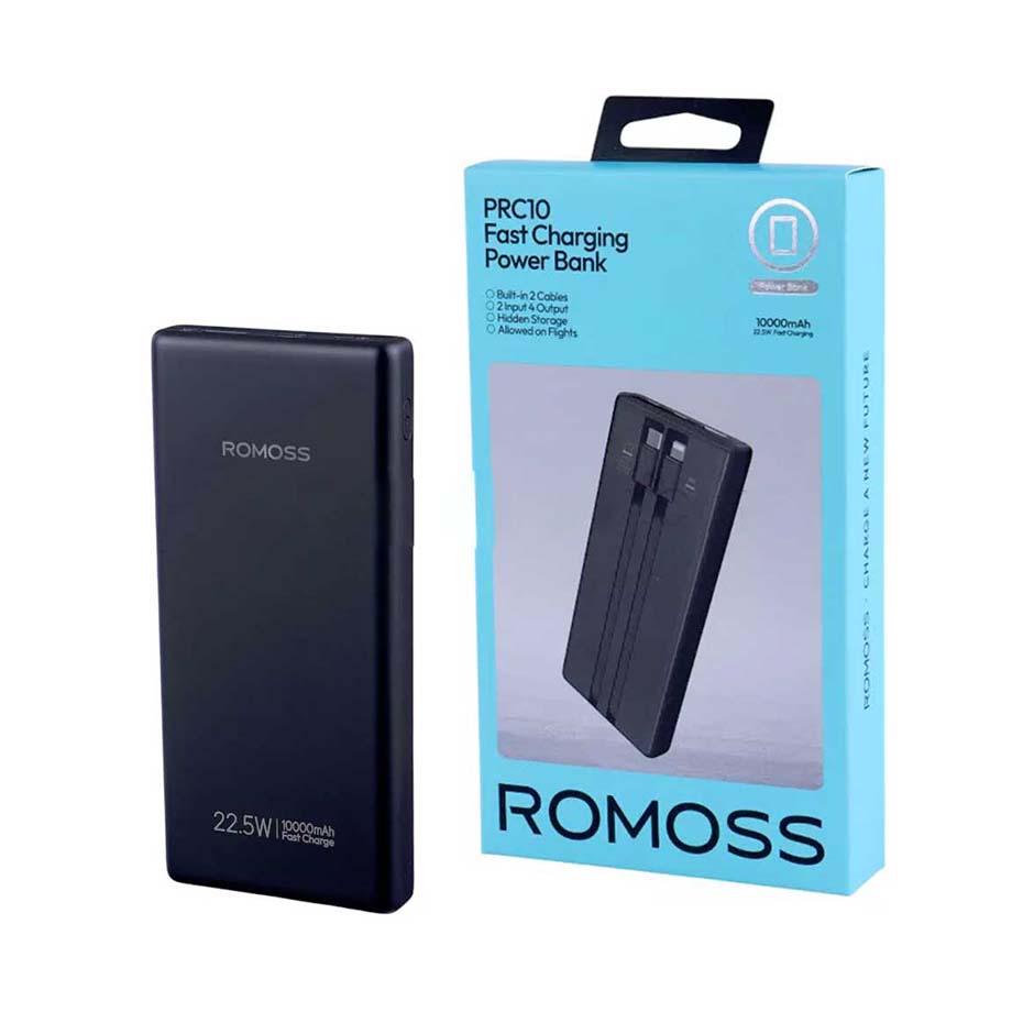 خرید پاوربانک روموس مدل ROMOSS PRC10-171 10000mAh 22.5W