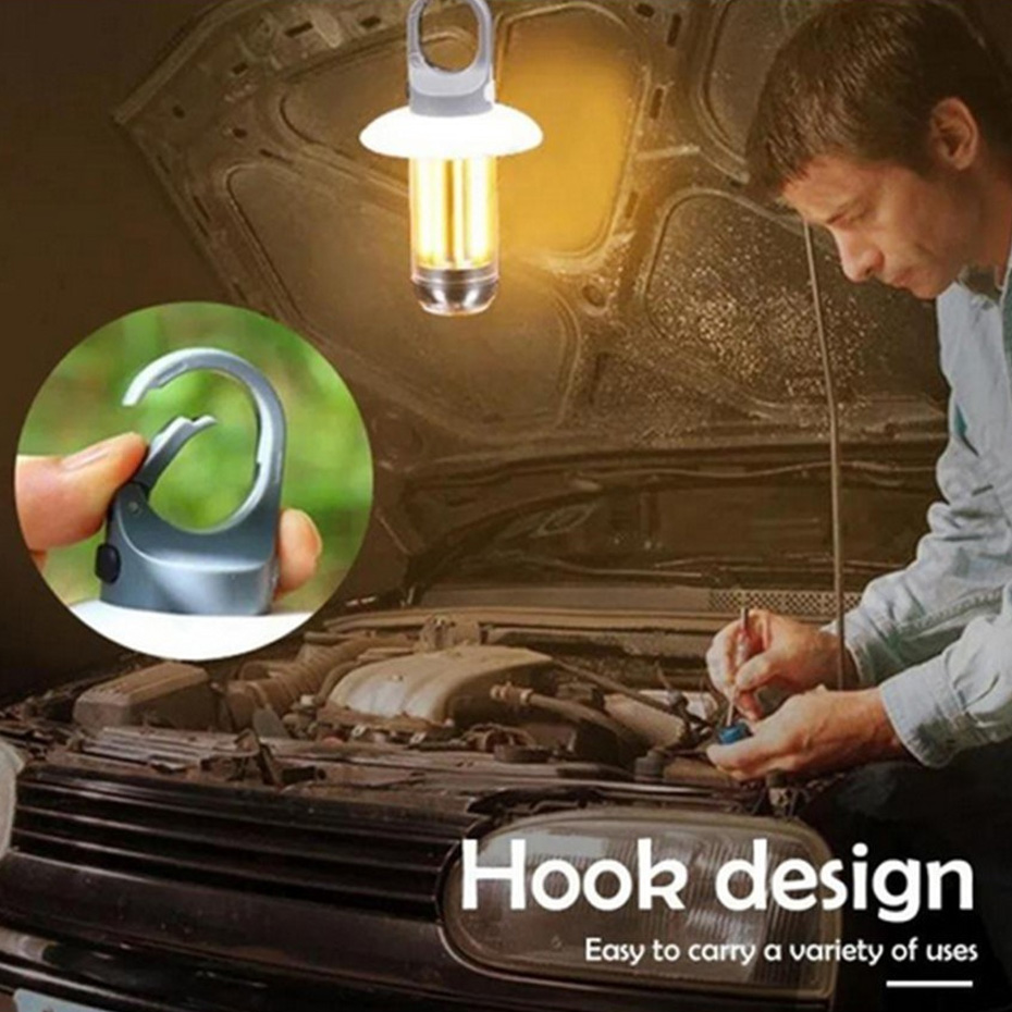 چراغ آویزی شارژی مدل CAMPING LIGHT YY-17