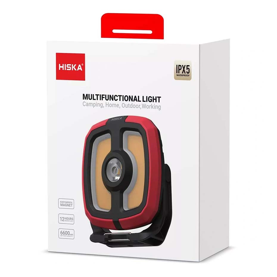 جعبه چراغ کمپینگ هیسکا مدل HISKA HR45