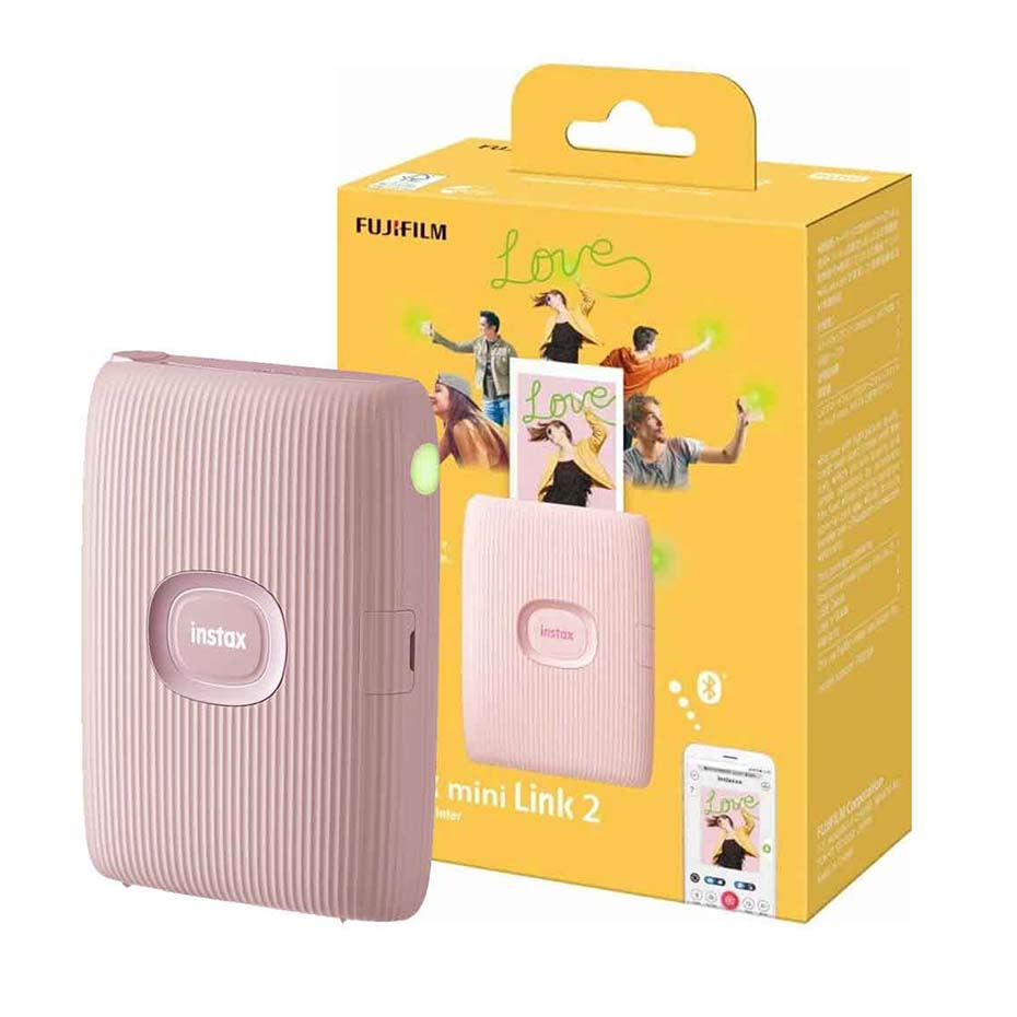قیمت پرینتر چاپ فوری فوجی فیلم مدل Fujifilm instax Mini link2 صورتی