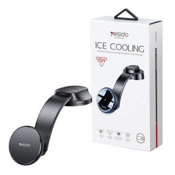 خرید هولدر موبایل وایرلس و خنک کننده داشبوردی یسیدو مدل Yesido C311