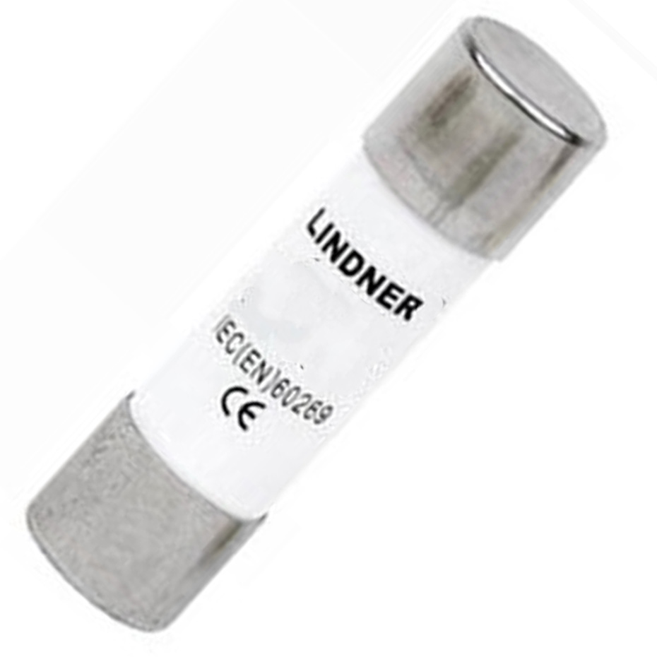 فیوز استوانه ای برند LINDER لیندر 16 آمپر gG 16A 10*38