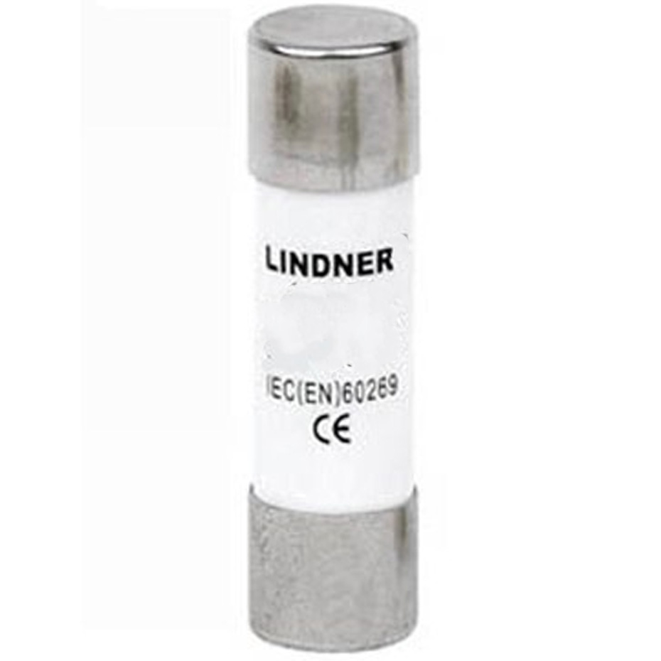 فیوز استوانه ای سیگاری برند LINDER لیندر 25 آمپر gG 25A 10*38