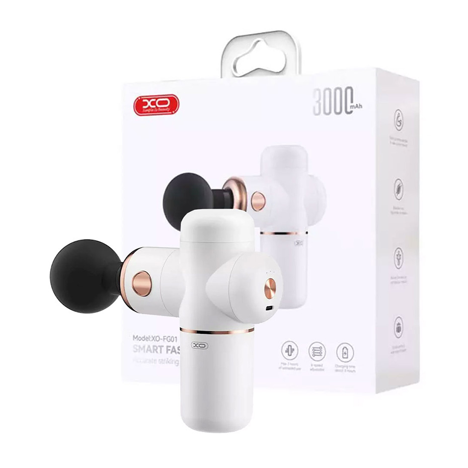 خرید ماساژور تفنگی ایکس او مدل XO GUN FG01 سفید