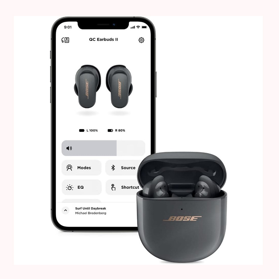 جزییات ایرپاد بوز مدل BOSE Quietcomfort EARBUDS II مشکی