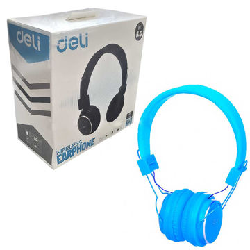 خرید هدست بی سیم دلی مدل DELI DB1 آبی