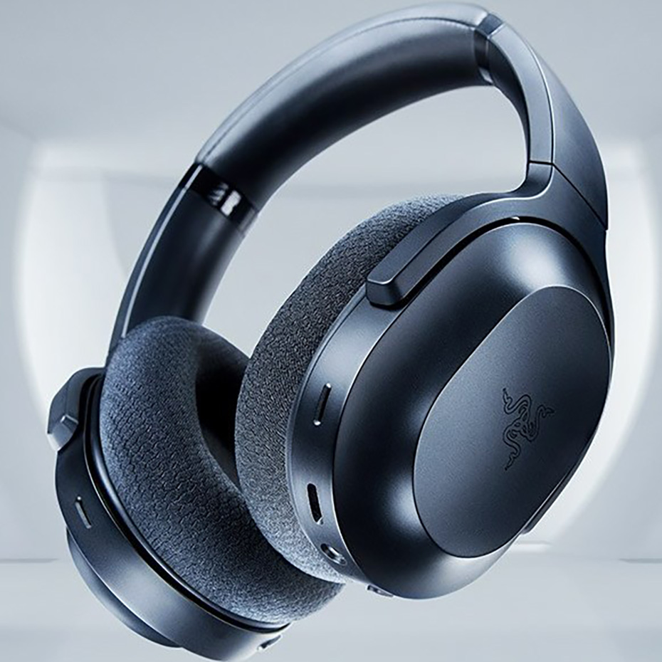ابعاد هدست بی سیم گیمینگ ریزر مدل RAZER BARRACUDA مشکی