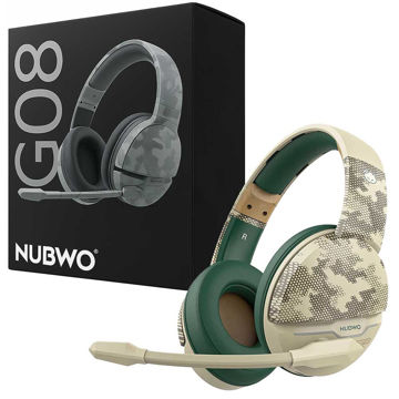 خرید هدست گیمینگ بی سیم مدل NUBWO G08