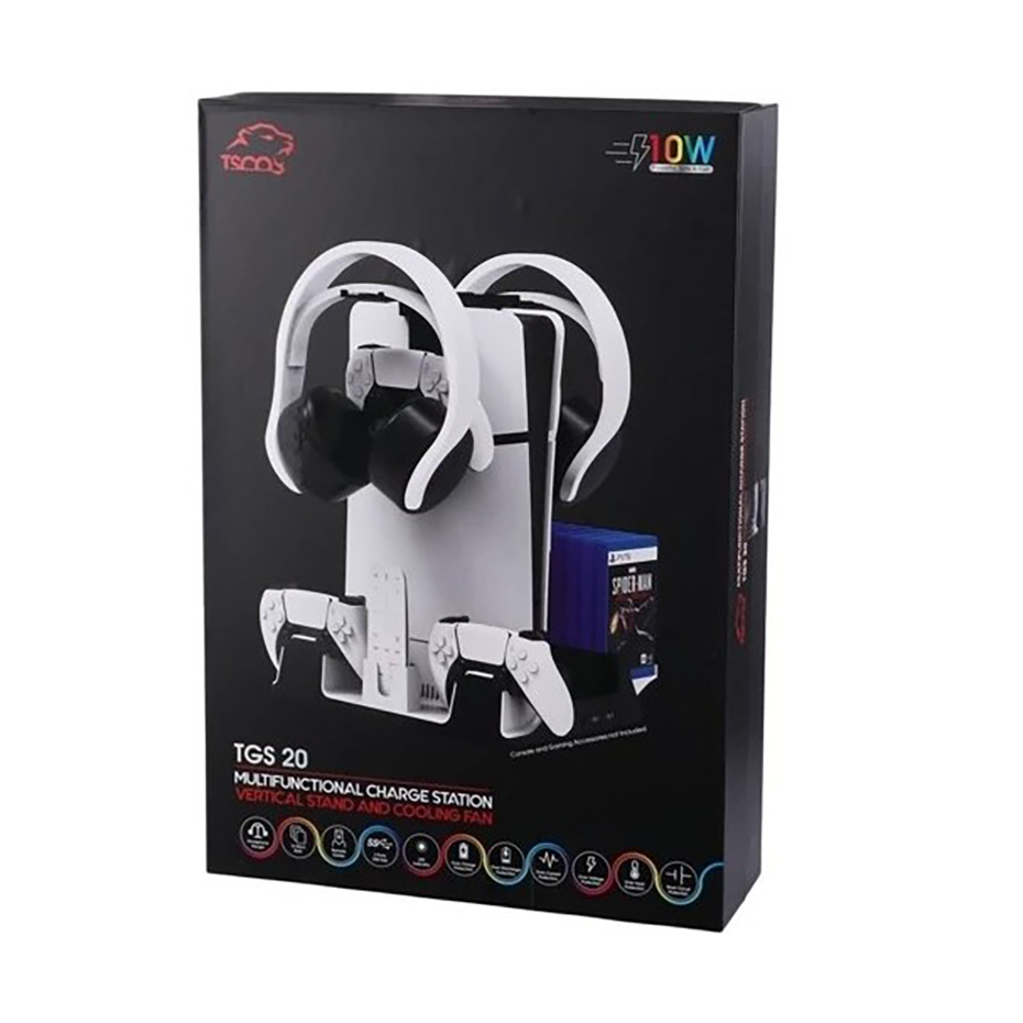جعبه پایه نگهدارنده و شارژر PS5 تسکو مدل TSCO TGS 20