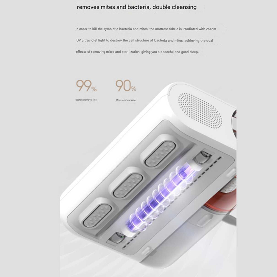 جارو برقی ضدکنه و باکتری شیائومی میجیا مدل XIAOMI MIJIA MJCMY02DY سفید