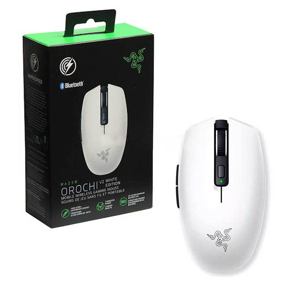 خرید ماوس بی سیم گیمینگ ریزر مدل RAZER OROCHI V2 سفید