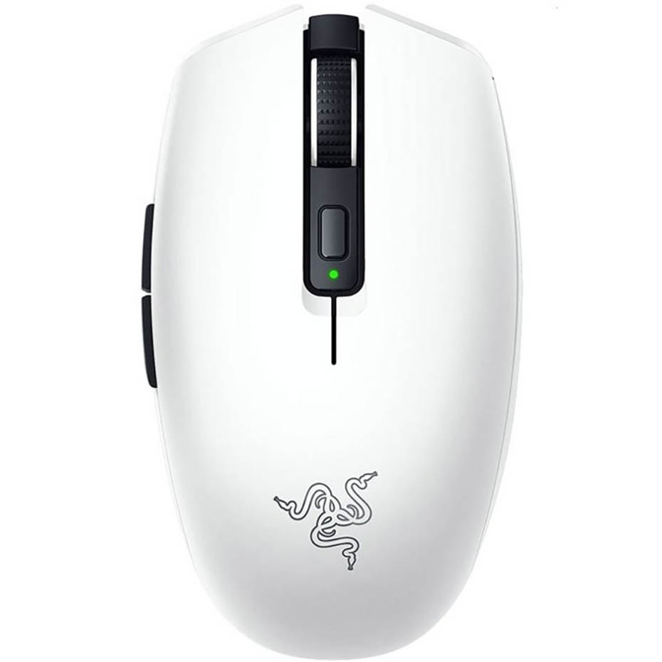 ابعاد ماوس بی سیم گیمینگ ریزر مدل RAZER OROCHI V2 سفید