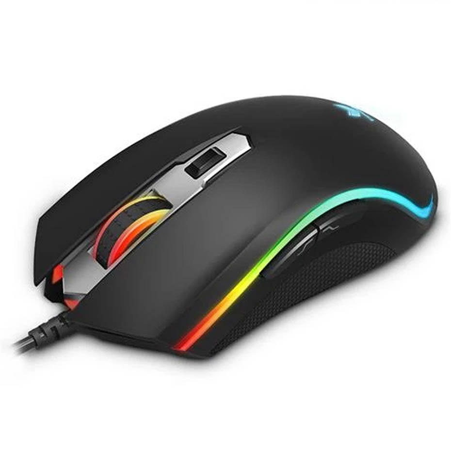 قیمت ماوس سیم دار گیمینگ رپو مدل RAPOO V25S مشکی