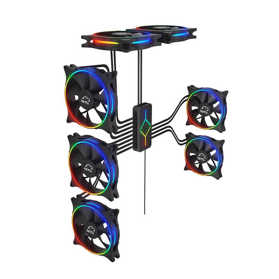 ابعاد فن کیس گیمینگ 3 عددی تسکو مدل TSCO GFAN 330