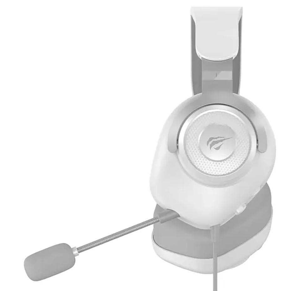 مشخصات هدست سیم دار گیمینگ هویت مدل HAVIT H2230D-WG RGB Gaming سفید