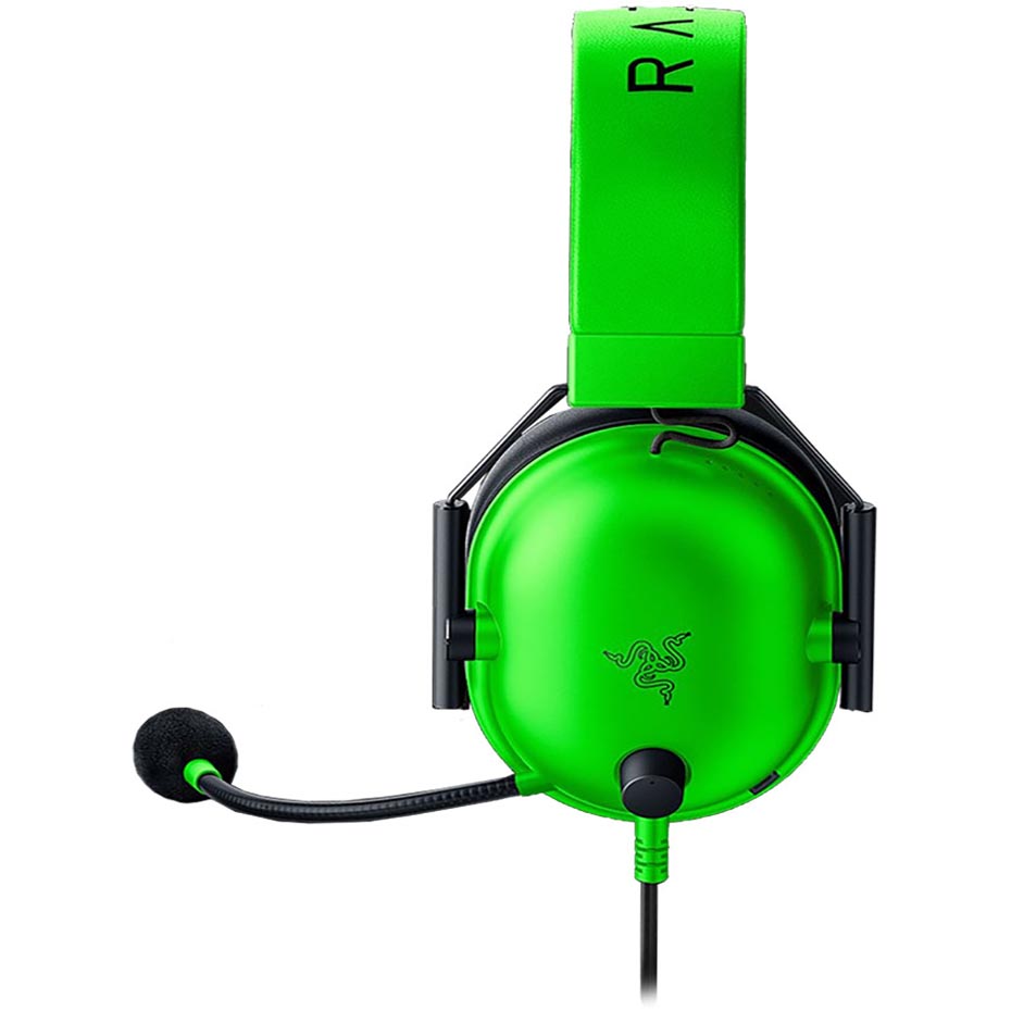 مشخصات هدست گیمینگ سیم دار ریزر مدل RAZER BlackShark V2 X سبز
