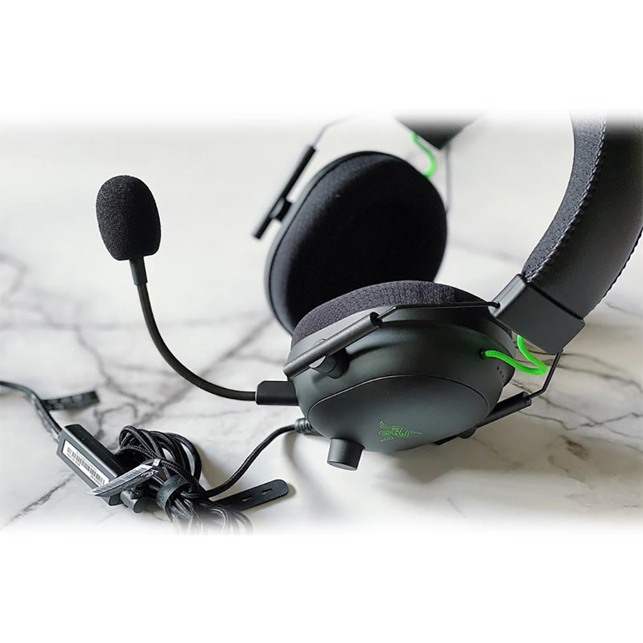 مشخصات گیمینگ سیم دار ریزر مدل RAZER BlackShark V2 X مشکی