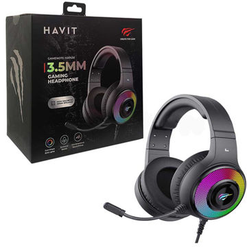 خرید هدست سیم دار گیمینگ مدل HAVIT H2042D مشکی