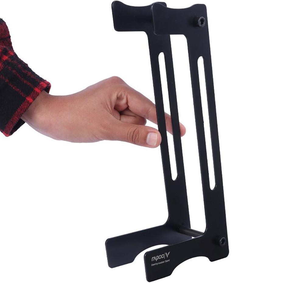 ابعاد استند هدست رپو مدل RAPOO Headset Stand VH-S2