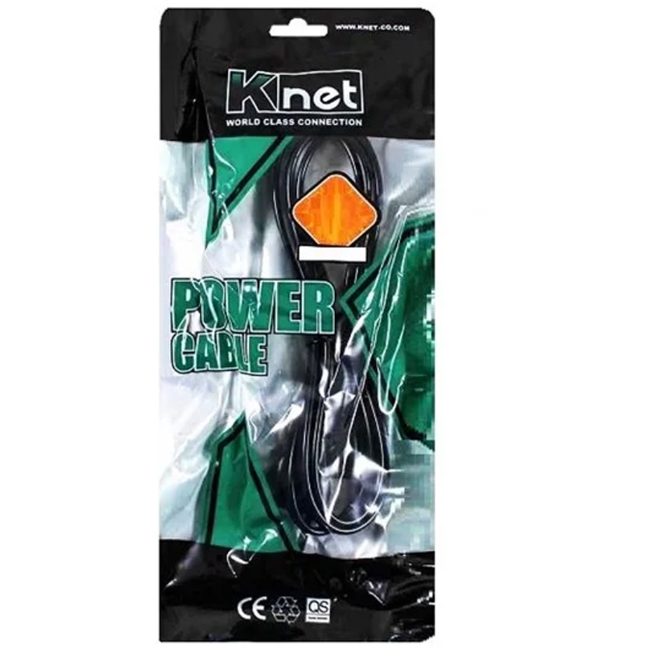 کابل برق پاور کامپیوتر 1/5 متر کی نت KNET 3*0.75