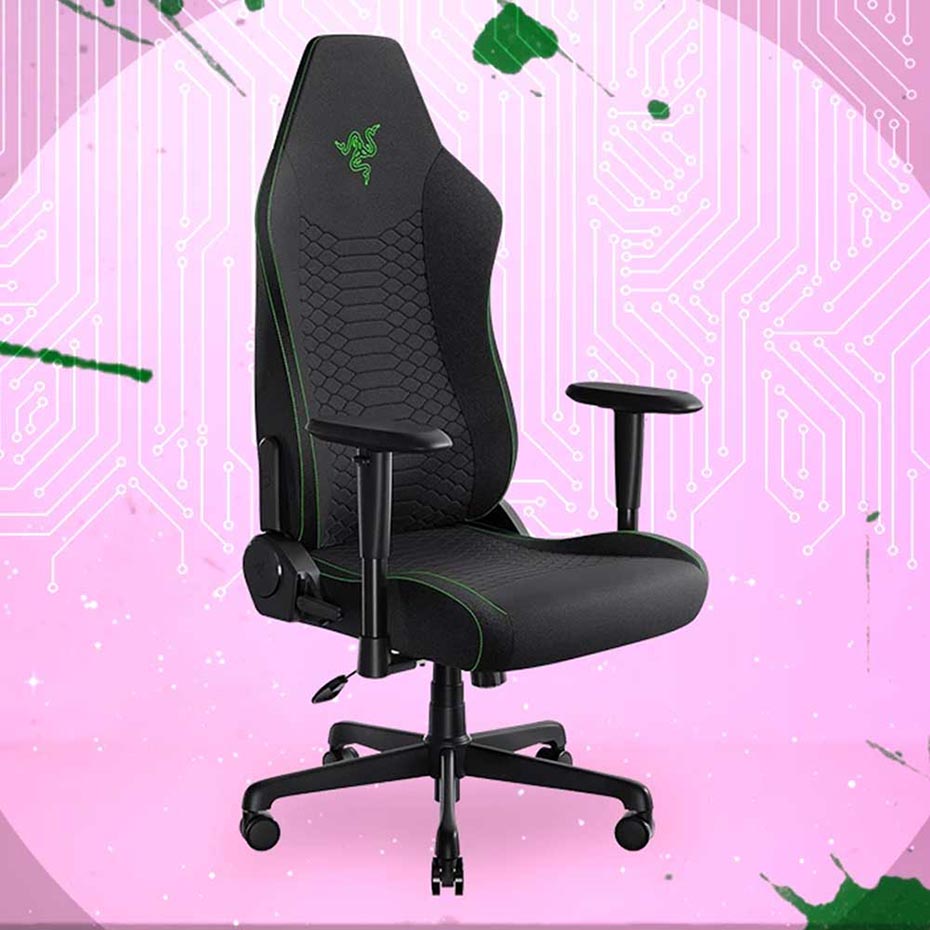 صندلی گیمینگ ریزر مدل RAZER ISKUR V2X مشکی