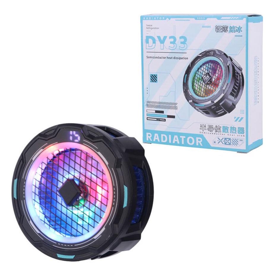 خرید فن خنک کننده موبایل مدل MOBILE RADIATOR COOLING DY33