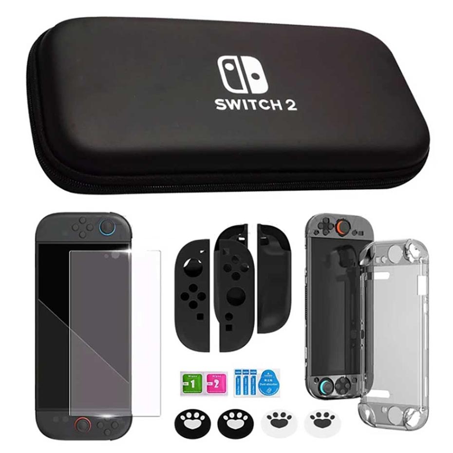 قیمت کیف محافظ چند کاره نینتندو سوییچ مدل Nintendo Switch 2 مشکی