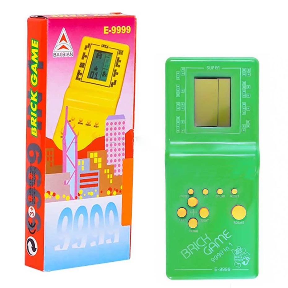 خرید کنسول دستی آتاری مدل BRICK GAME E-9999 سبز