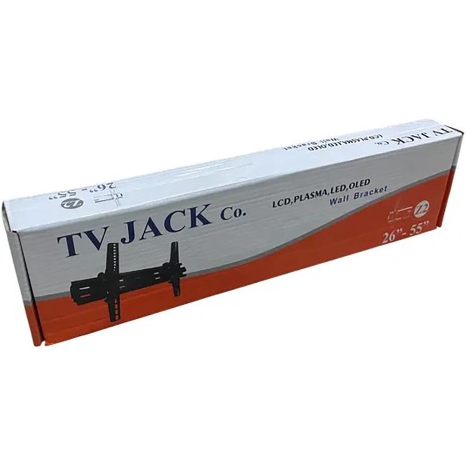 مشخصات پایه دیواری تلویزیون تی وی جک مدل Z2 مناسب برای 26 - 55 اینچ تی وی جک TV JAC