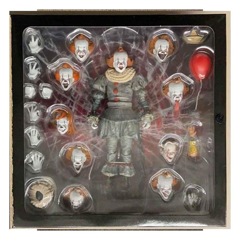 ابعاد اکشن فیگور PENNYWISE شخصیت IT کد 7249