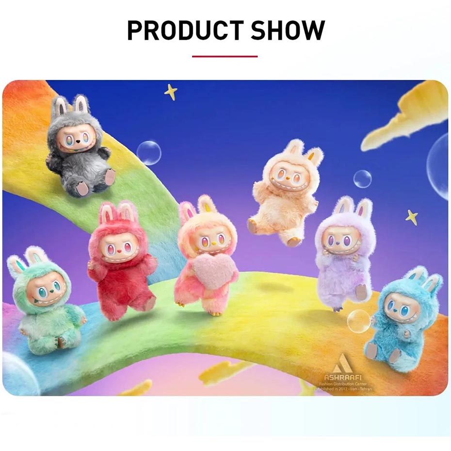 مشخصات عروسک لبوبو اورجینال مدل LABUBU POP MART سورپرایزی