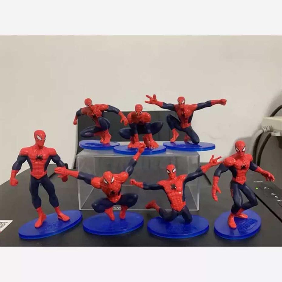قیمت اکشن فیگور طرح SPIDER MAN پایه آبی