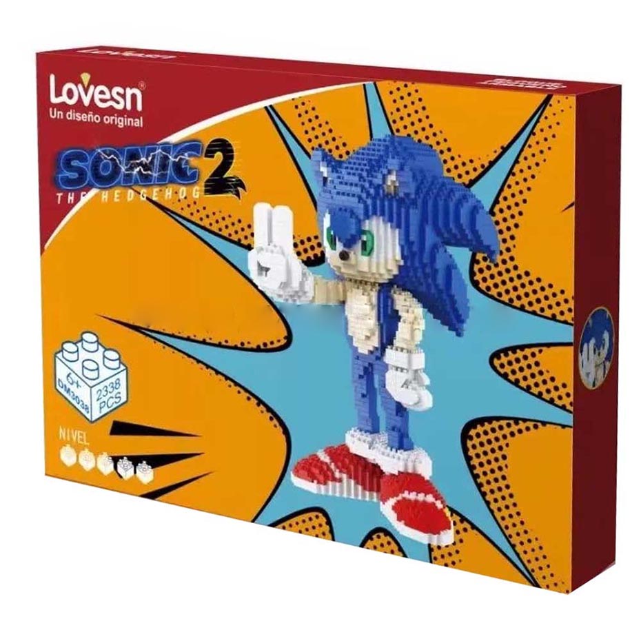 خرید لگو سه بعدی سونیک مدل LOVESN SONIC DM3038