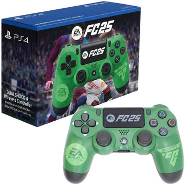 خرید دسته بازی سونی مدل SONY DUALSHOCK PS4 طرح FC25 سبز