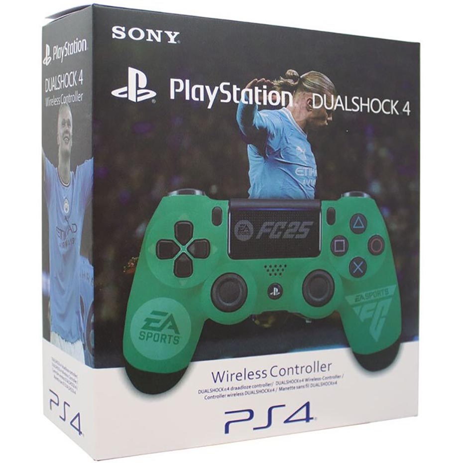 جعبه دسته بازی سونی مدل SONY DUALSHOCK PS4 طرح FC25 سبز