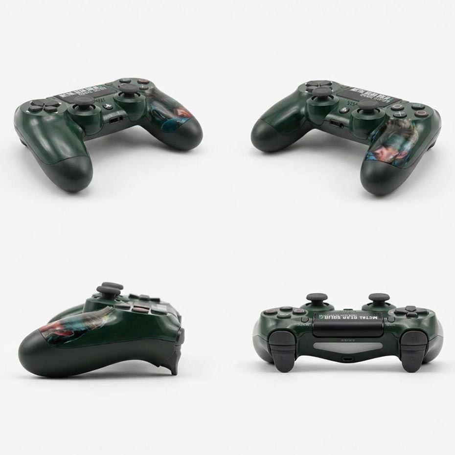 ابعاد دسته بازی سونی مدل SONY DUALSHOCK PS4 طرح METAL GEAR SOLID