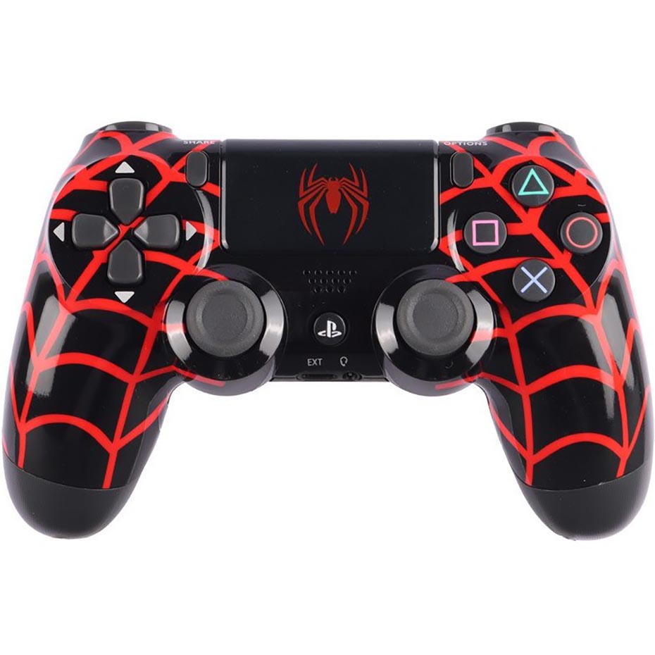 خرید دسته بازی سونی مدل SONY PS4 Dualshock 4 HIGH COPY طرح SPIDE RMAN