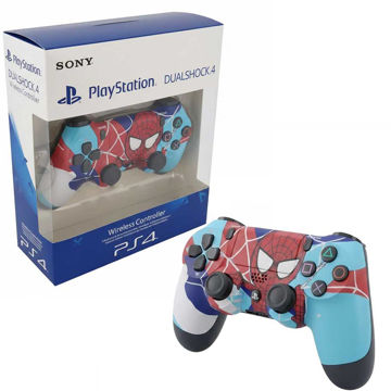 خرید دسته بازی سونی مدل SONY PS4 DualShock4 High COPY Spider-Man