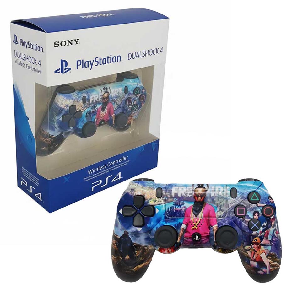 خرید دسته بازی سونی مدل SONY PS4 DualShock4 High COPY FREE FIRE