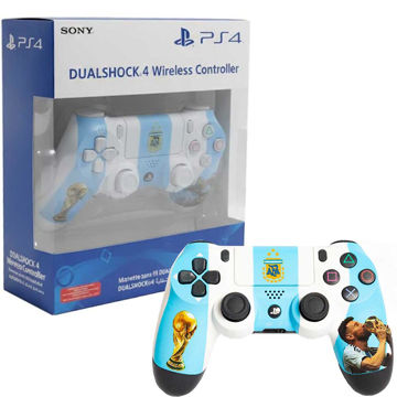 خرید دسته بازی PS4 طرح آرژانتین مسی