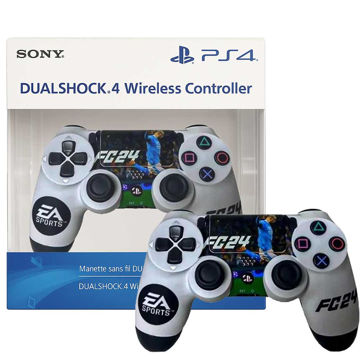 خرید دسته بازی PS4 طرح FC24 سفید
