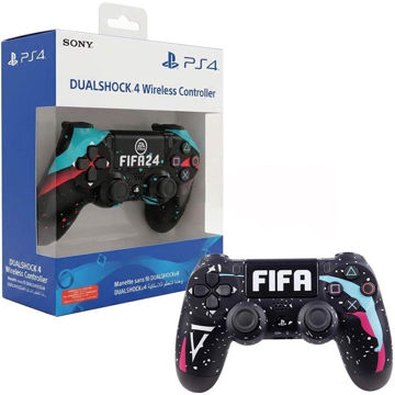 خرید دسته بازی PS4 طرح FIFA مشکی سبز
