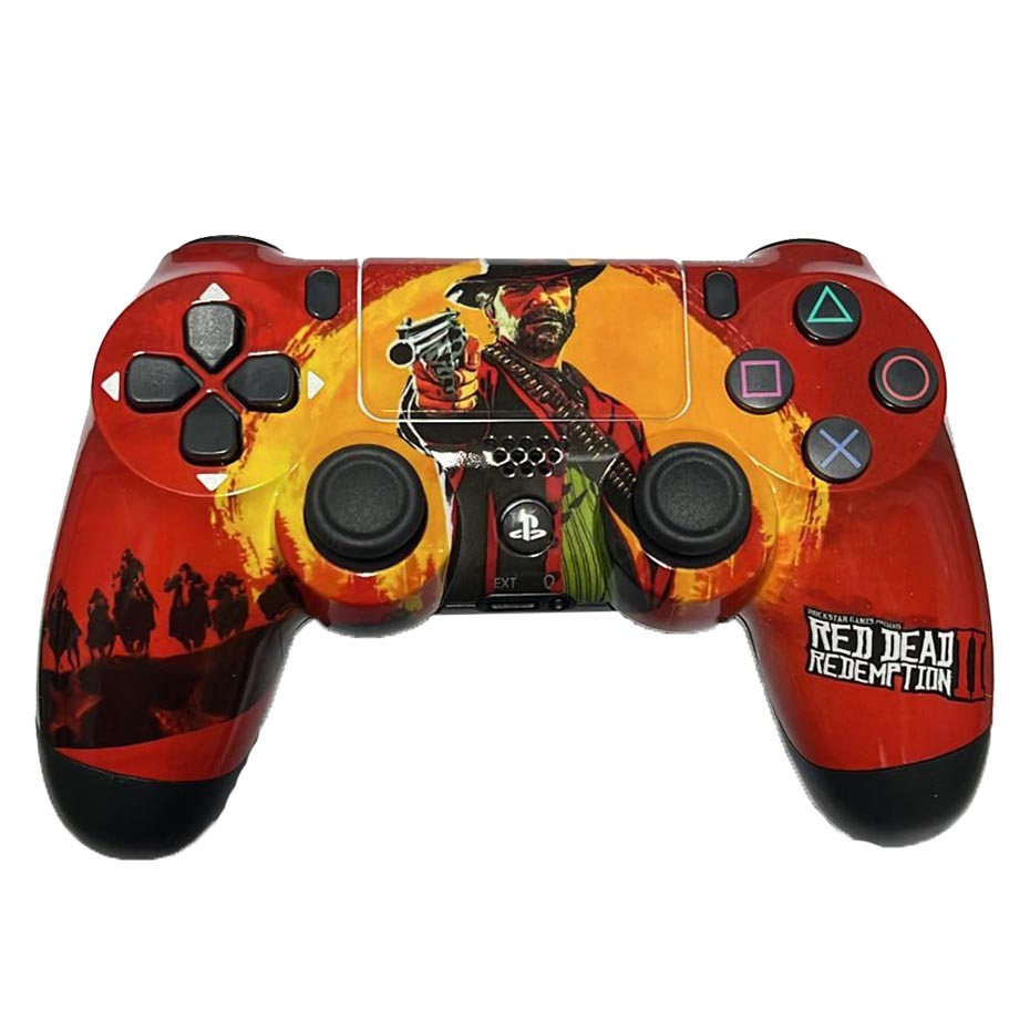 خرید دسته بازی PS4 طرح Dead Red