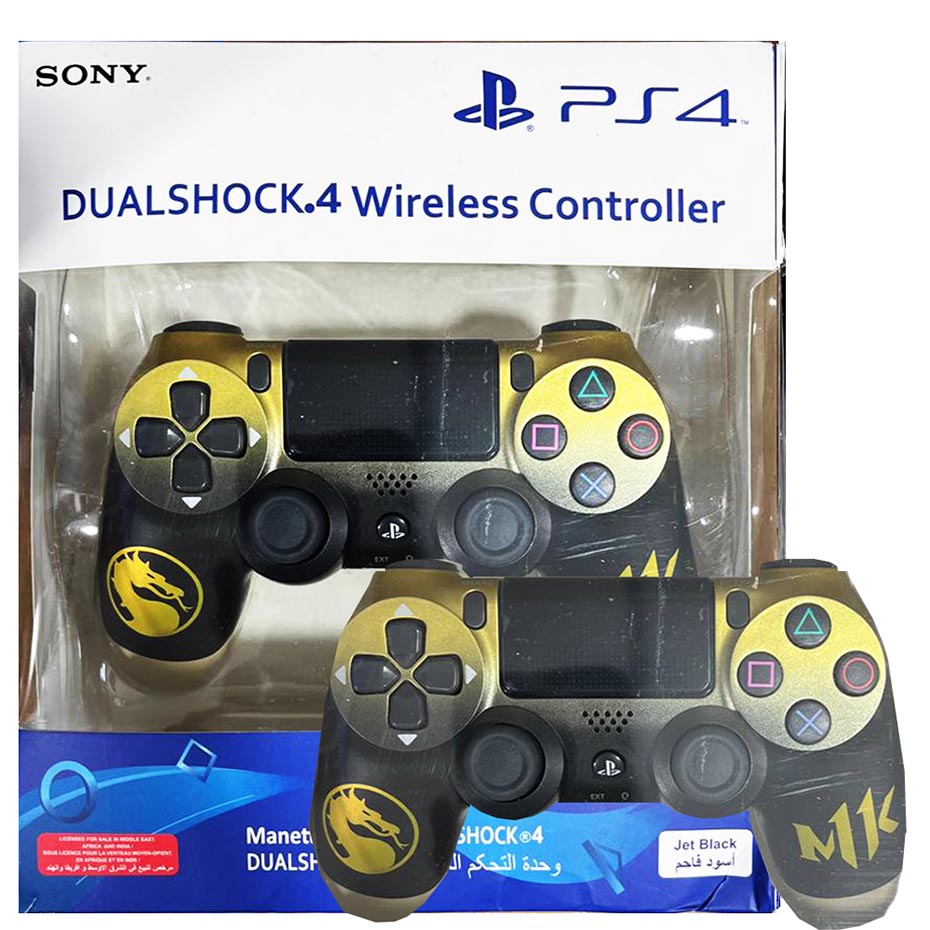خرید دسته بازی PS4 مشکی طلایی Mortal