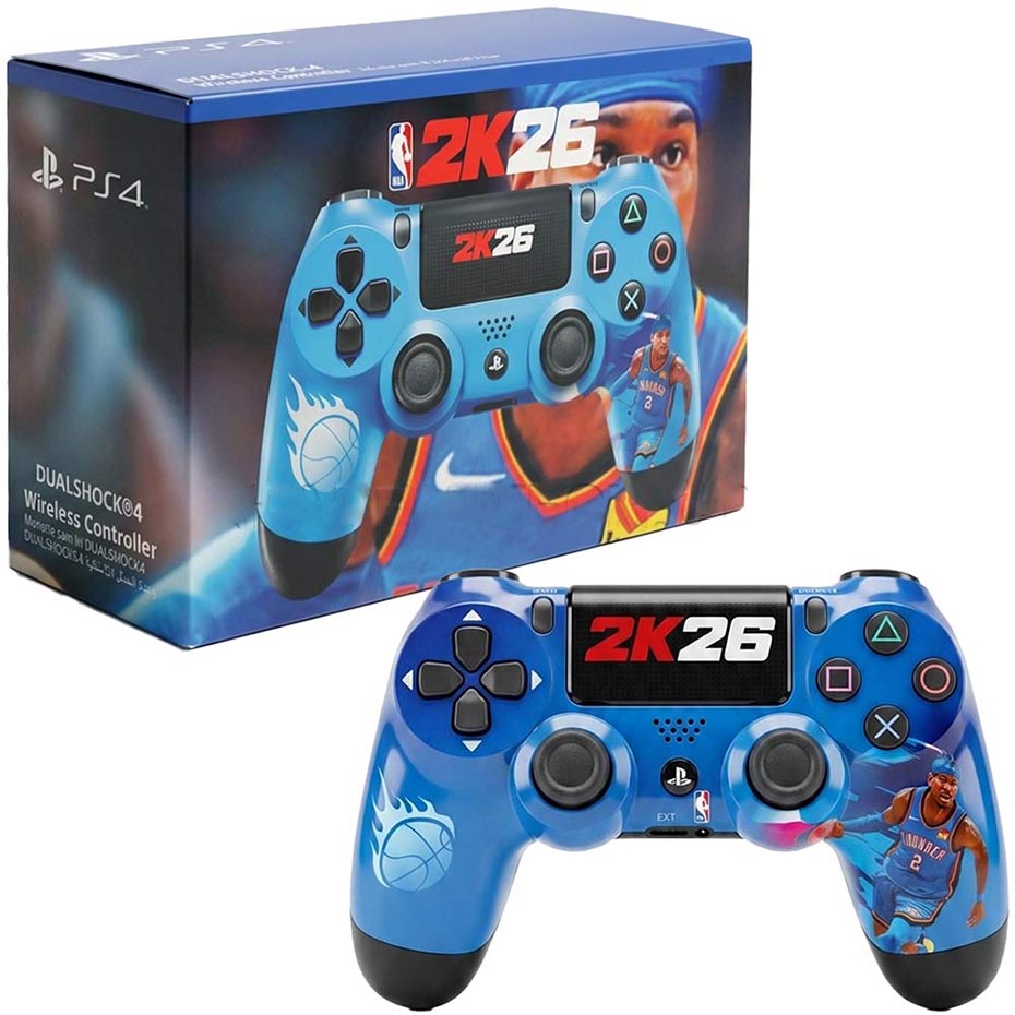 خرید دسته بازی سونی مدل SONY DUALSHOCK PS4 طرح NBA 2K26