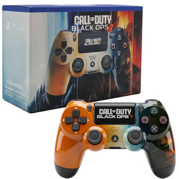 خرید دسته بازی سونی مدل SONY DUALSHOCK PS4 طرح Call of Duty Black OPS7