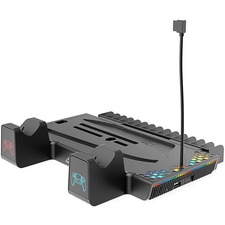 قیمت پایه شارژر و فن خنک کننده تسکو مدل TSCO TGS 16 PS5 WAR VAULT