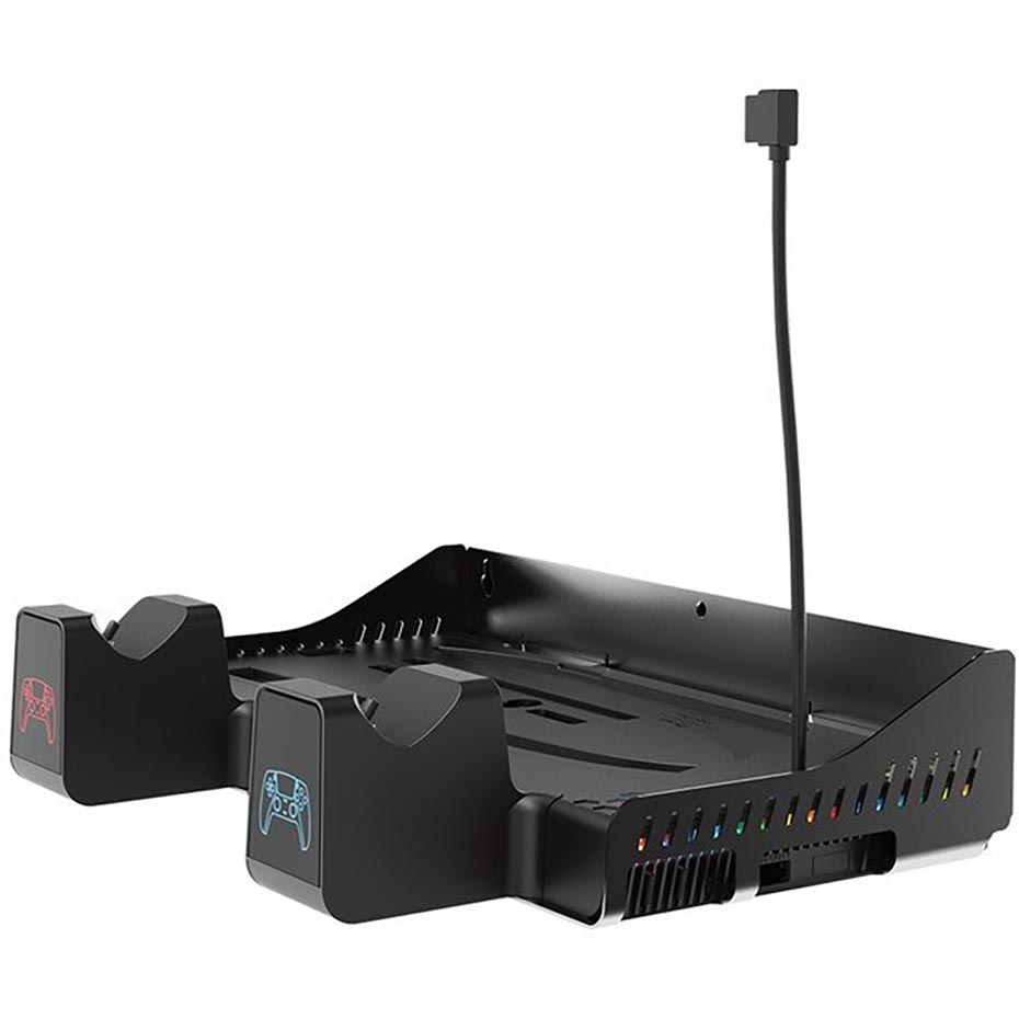 خرید پایه شارژر و فن خنک کننده تسکو مدل TSCO TGS 18 PS5 LOOT RACK