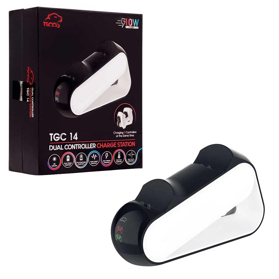 خرید پایه شارژر دسته بازی تسکو مدل TSCO TGC 14 PS5