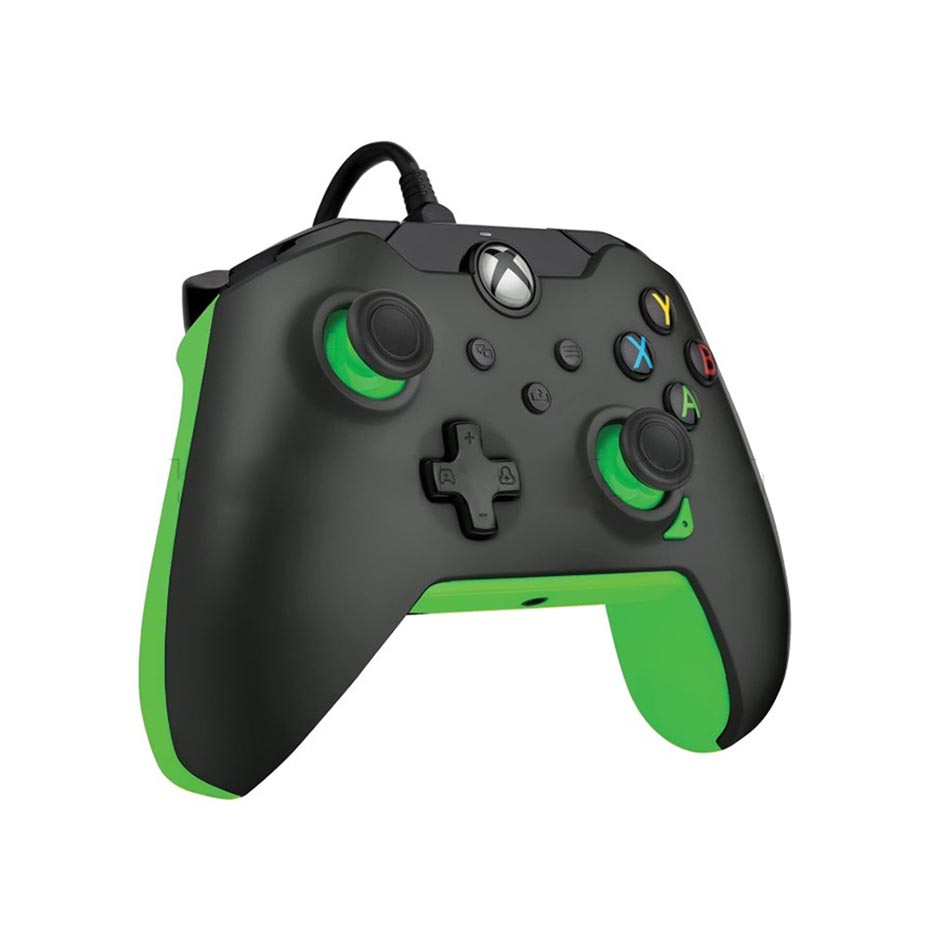 قیمت دسته بازی PDP XBOX X/S/PC مشکی سبز